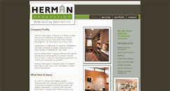 Desktop Screenshot of hermanrenovation.com